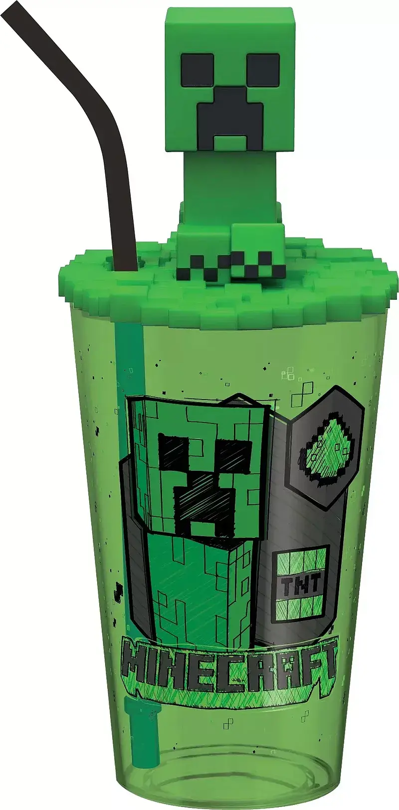 Kubek z toperem minecraft 3d mc00020