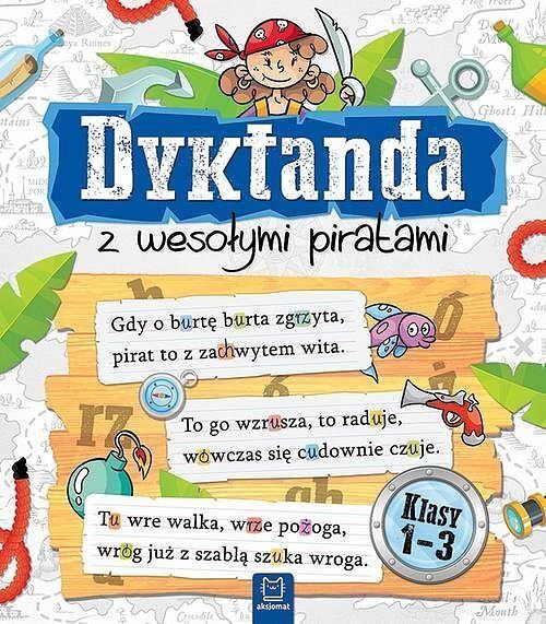 Dyktanda z wesołymi piratami. Klasy 1-3