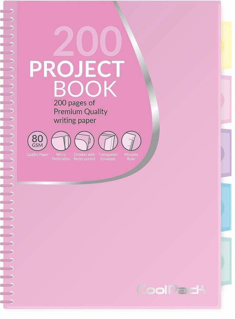 Kołobrulion b5 coolpack pastel b5 200 kartek róż