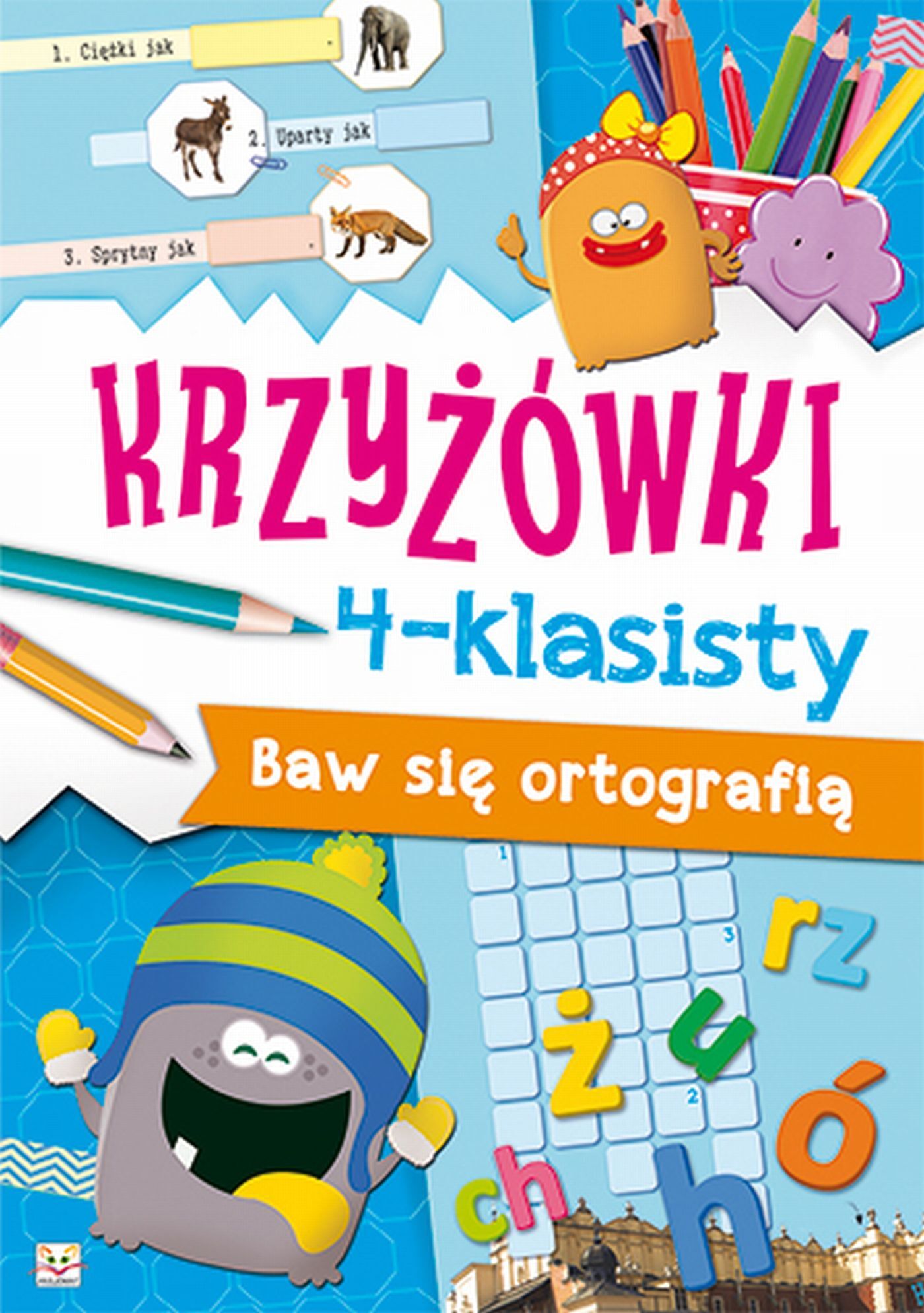Krzyżówki 4-klasisty. Baw się ortografią.