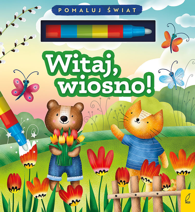 Flamaster wodny. Witaj, wiosno!