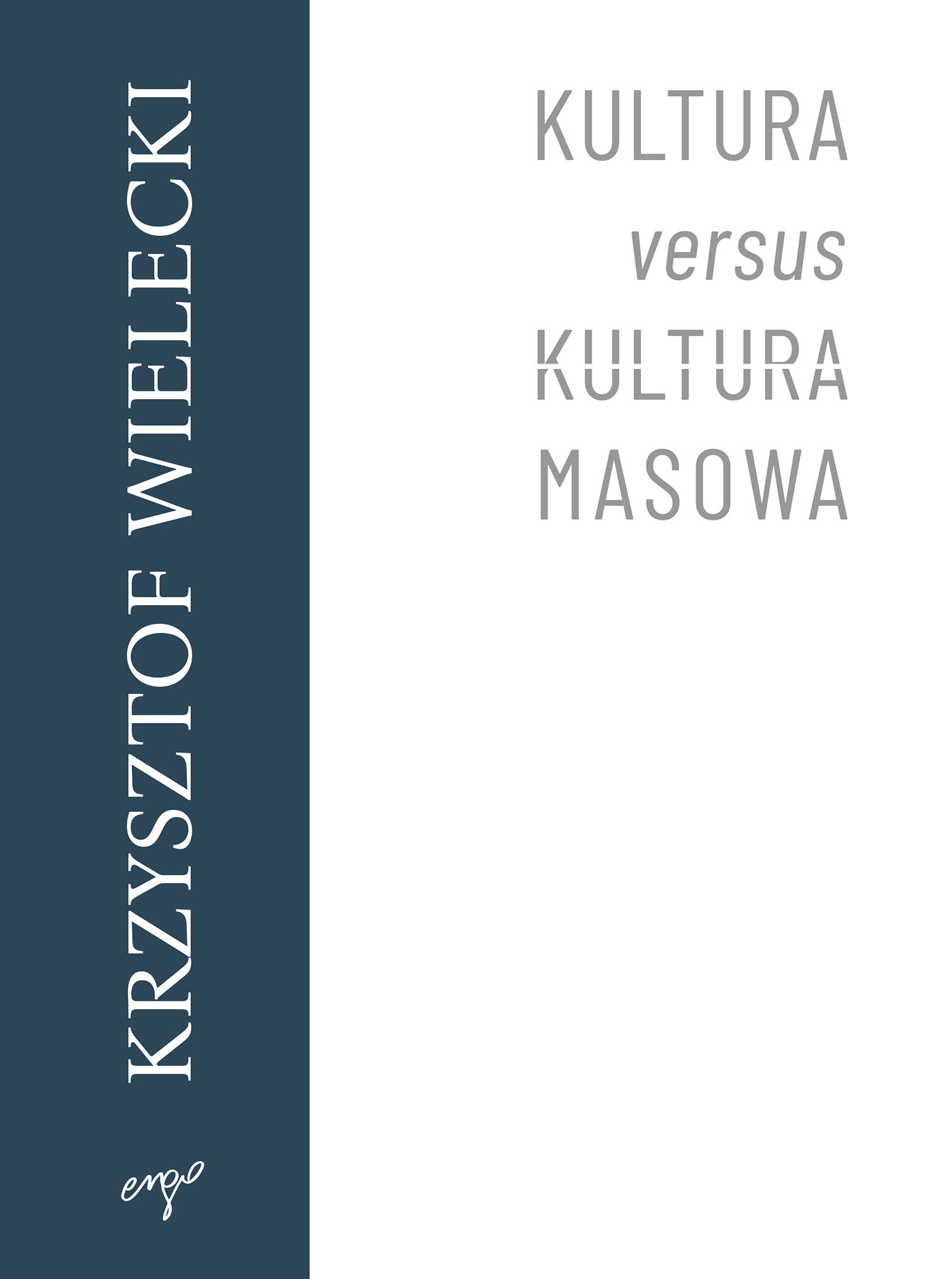 Kultura versus kultura masowa (e-book)