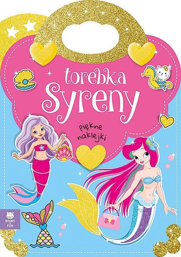 Torebka syreny. Kolorowanka