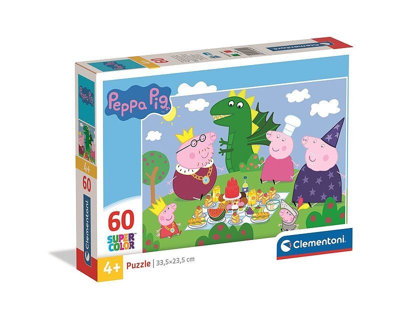 Puzzle 60 super kolor peppa pig 26204