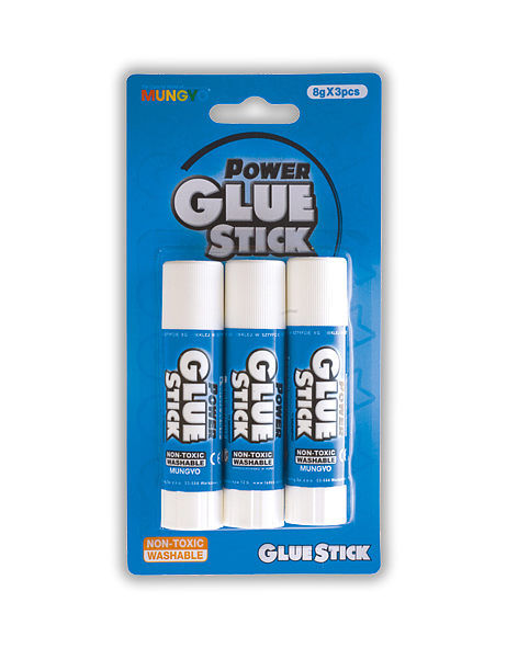 Klej w sztyfcie mungyo 8 gr 3 szt. Blister