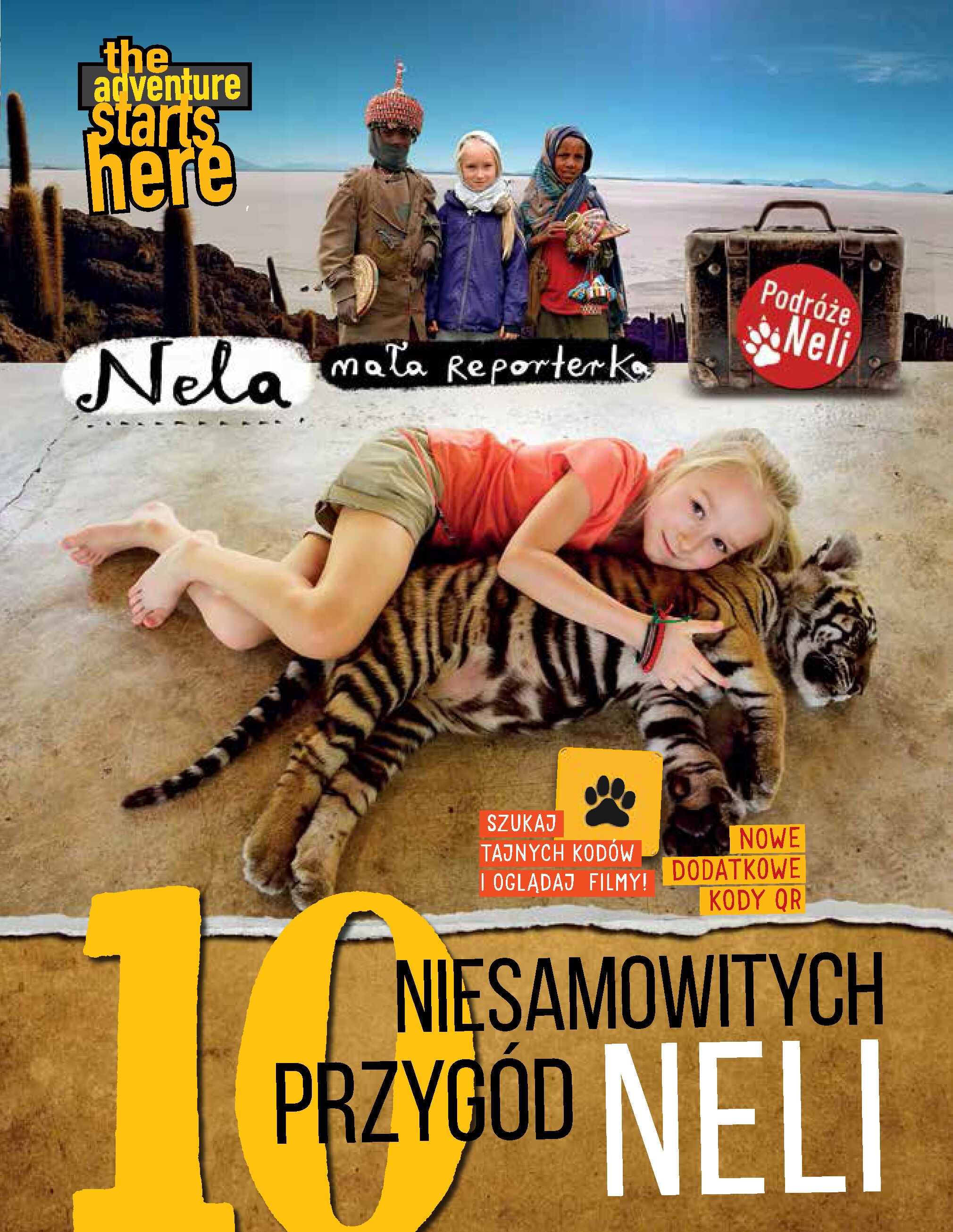 10 niesamowitych przygód Neli. Nowe wydanie z dodatkowymi kodami QR