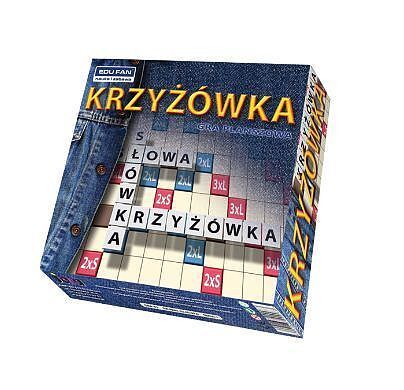 Krzyżówka Słowna gra planszowa