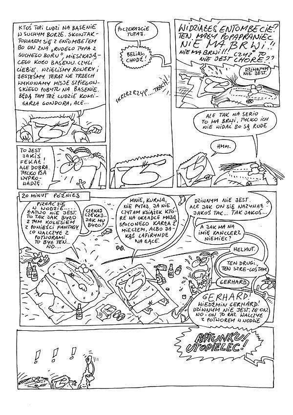 Wilq Superbohater - 04 - Powrót na basen w Suchym Borze