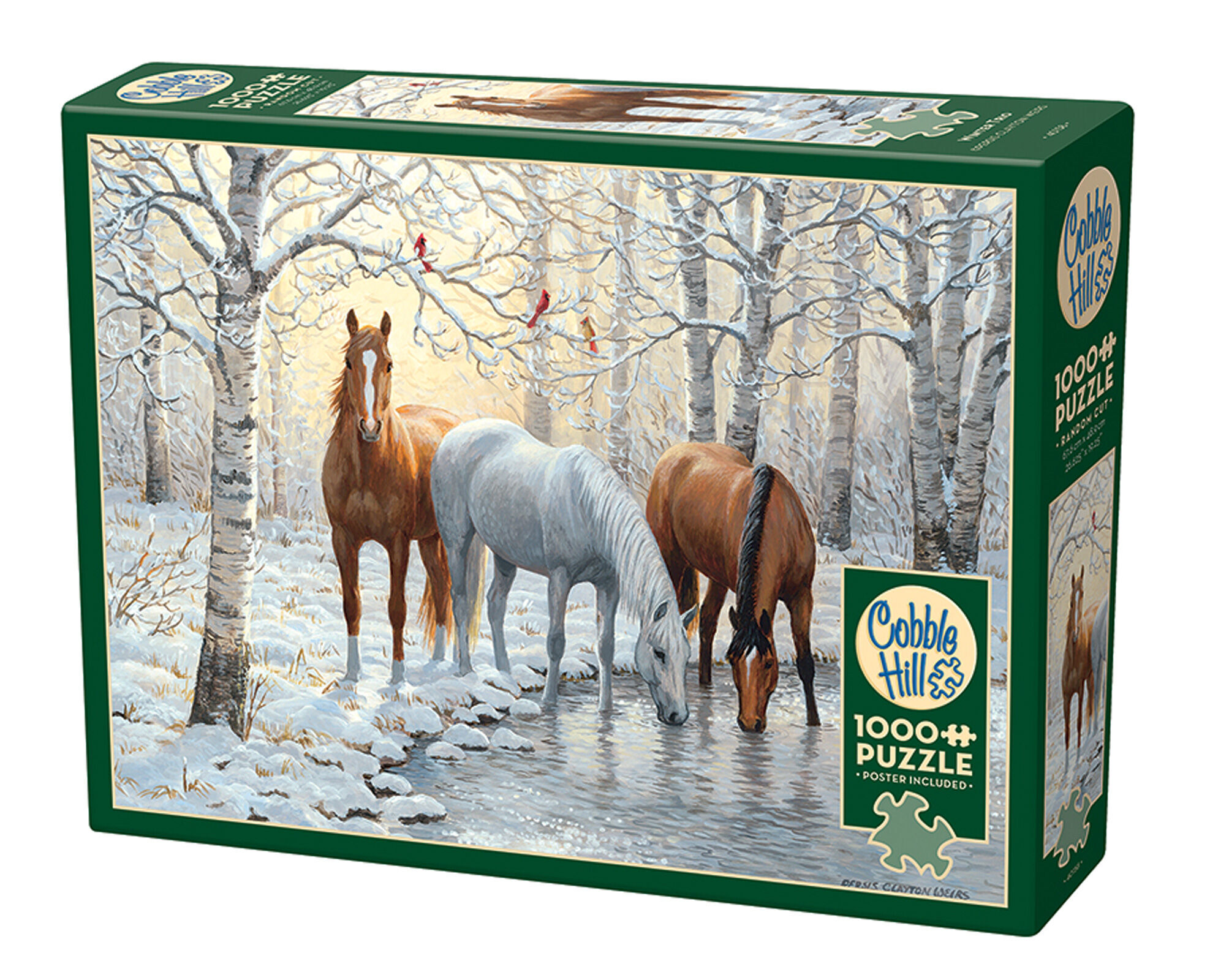Puzzle 1000 Zimowa trójka 112636