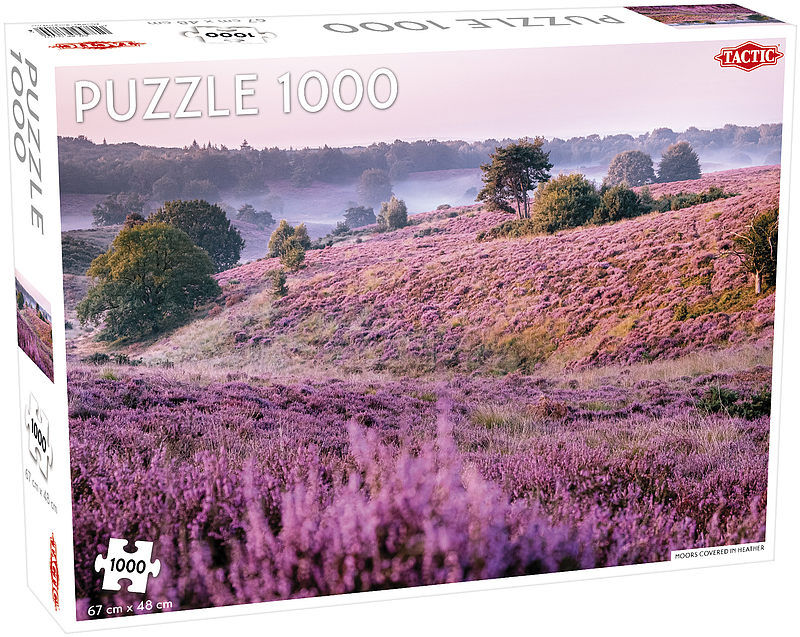 Puzzle Wrzosowisko 1000 Moors Covered in Heather