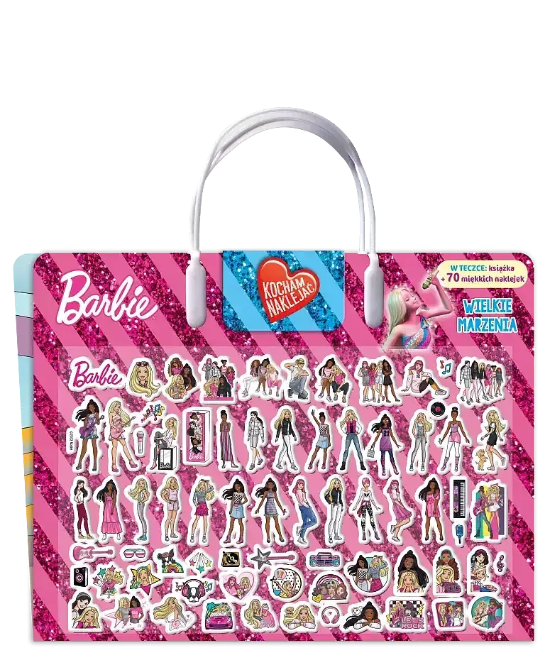 Barbie. Kocham naklejać cz. 2 Wielkie marzenia