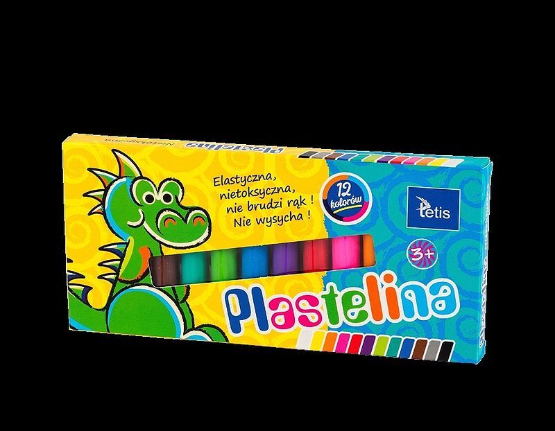 Plastelina 12 kolorów 15g