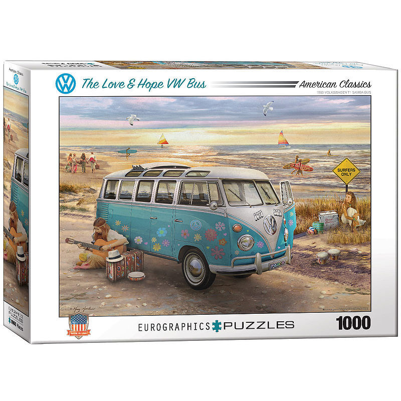 Puzzle 1000 the love & hope vw bus 6000-5310