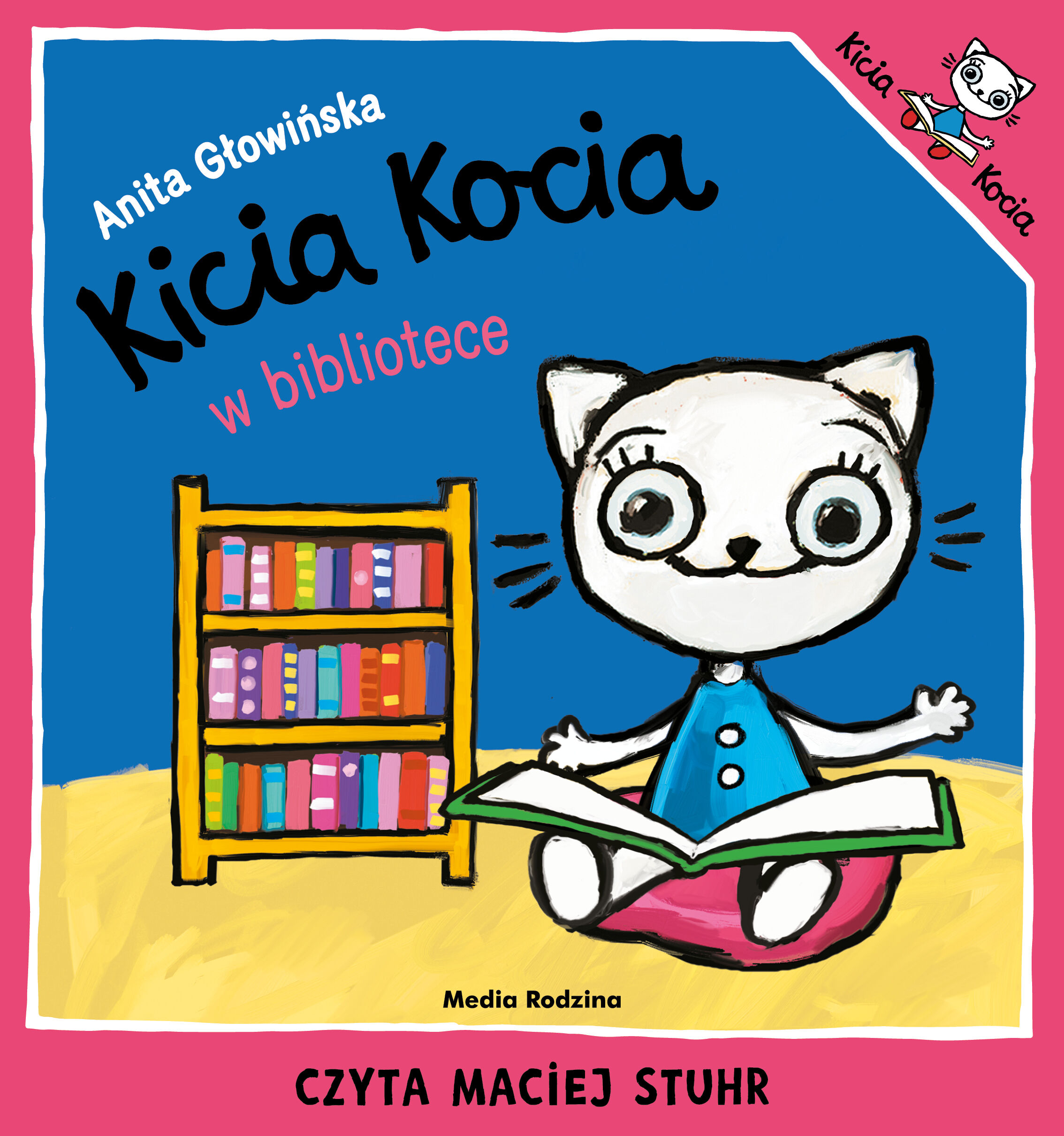 Kicia Kocia w bibliotece (audiobook MP3)