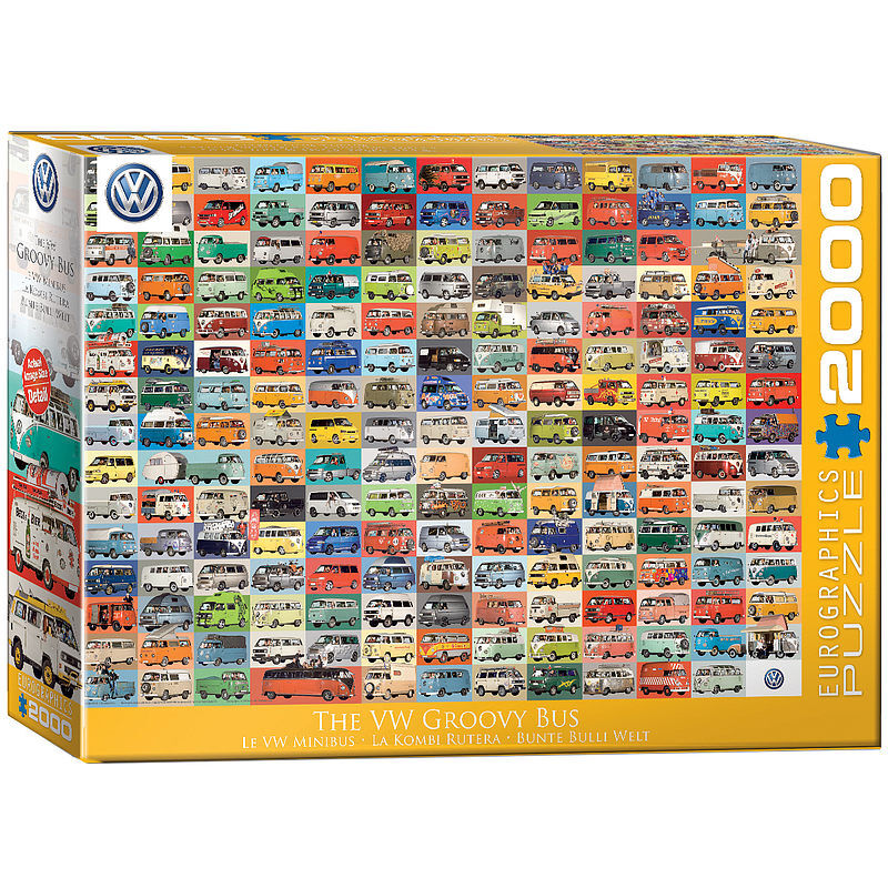 Puzzle 2000 the vw groovy bus 8220-0783