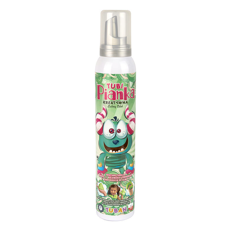 Tubi pianka do kąpieli zielony edek 200ml