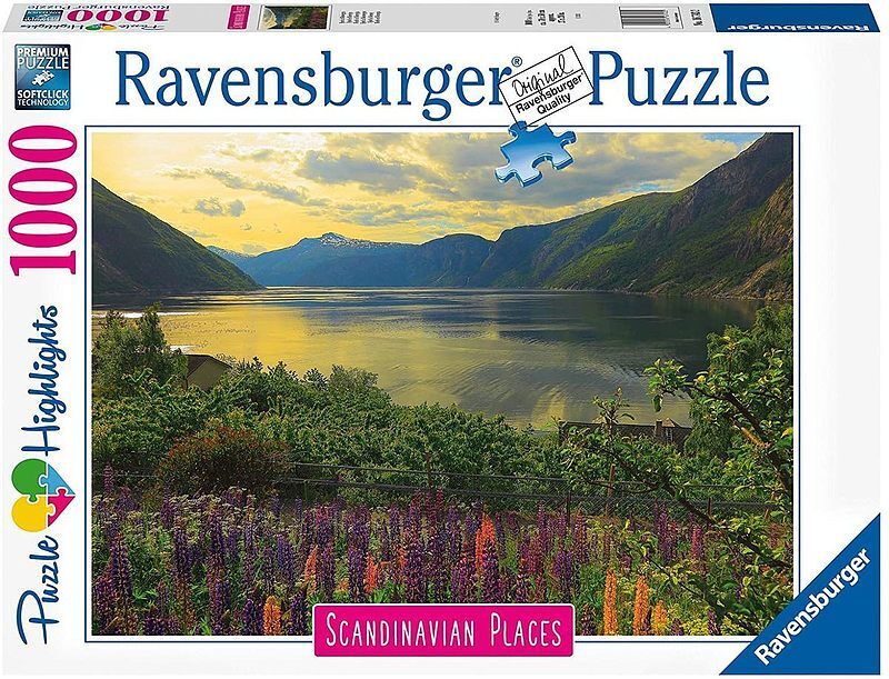 Puzzle 2d 1000 skandynawskie krajobraz 2 16743