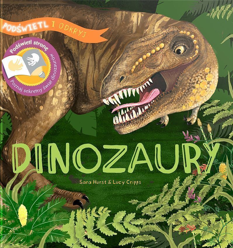 Dinozaury. Podświetl i odkryj