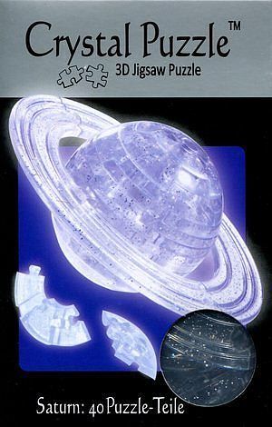 Crystal Puzzle - Saturn 3D