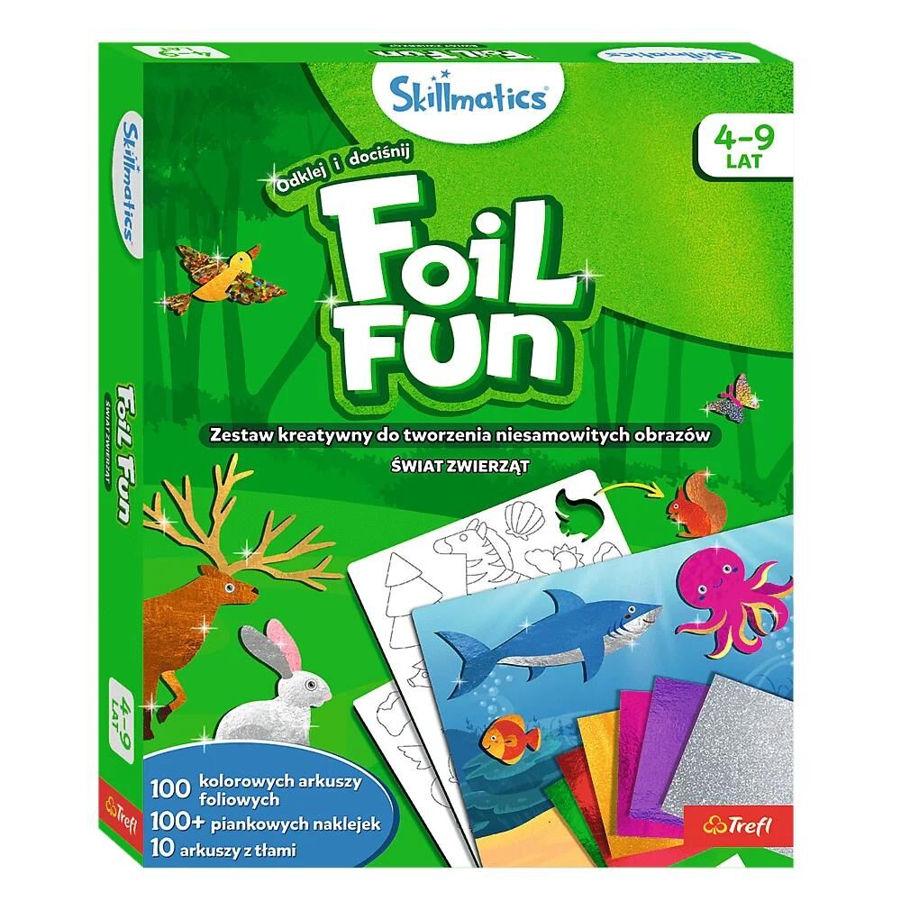 Skillmatics zestaw kreatywny  Foil Fun Świat Zwierząt
