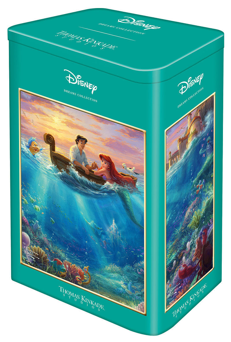 Puzzle 500 pq puszka mała syrenka t. Kinkade 110800