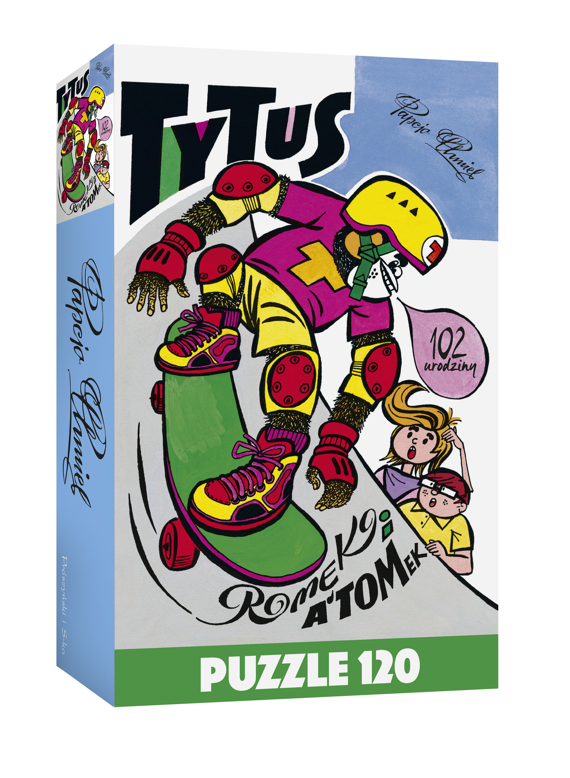Tytus, Romek i A’Tomek. Puzzle. 120 elementów