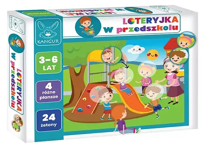 Gra loteryjka w przedszkolu