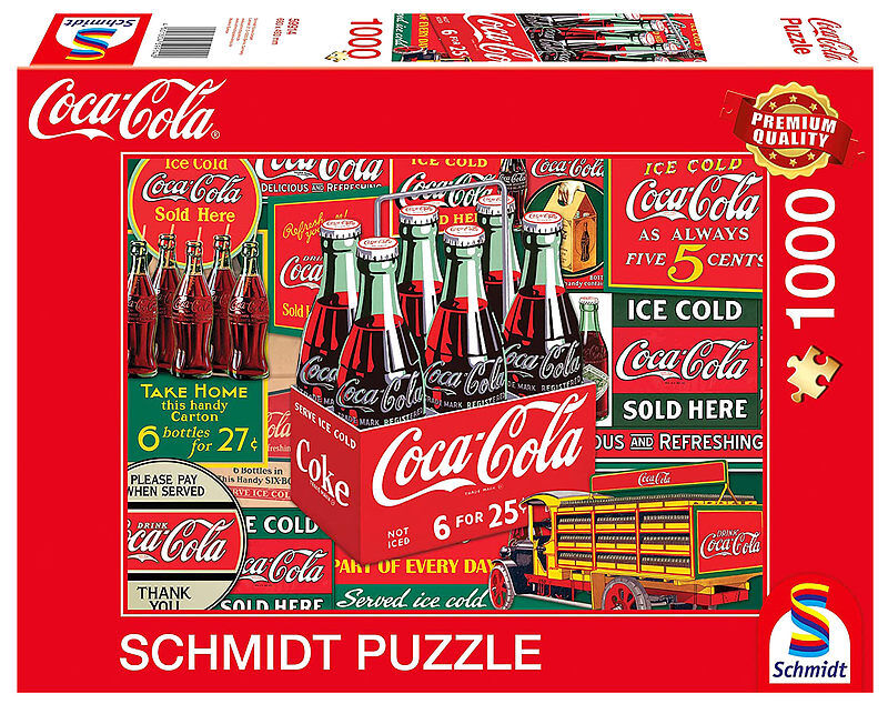 Puzzle 1000 pq coca-cola tradycja 109962