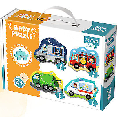Puzzle pojazdy i zawody baby classic