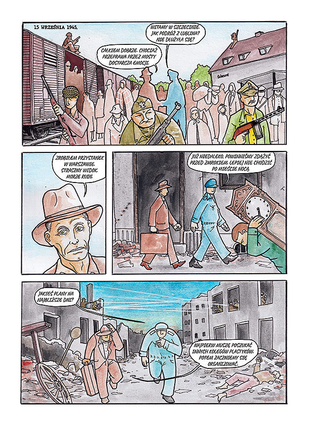 Sztuka. Komiks szczeciński