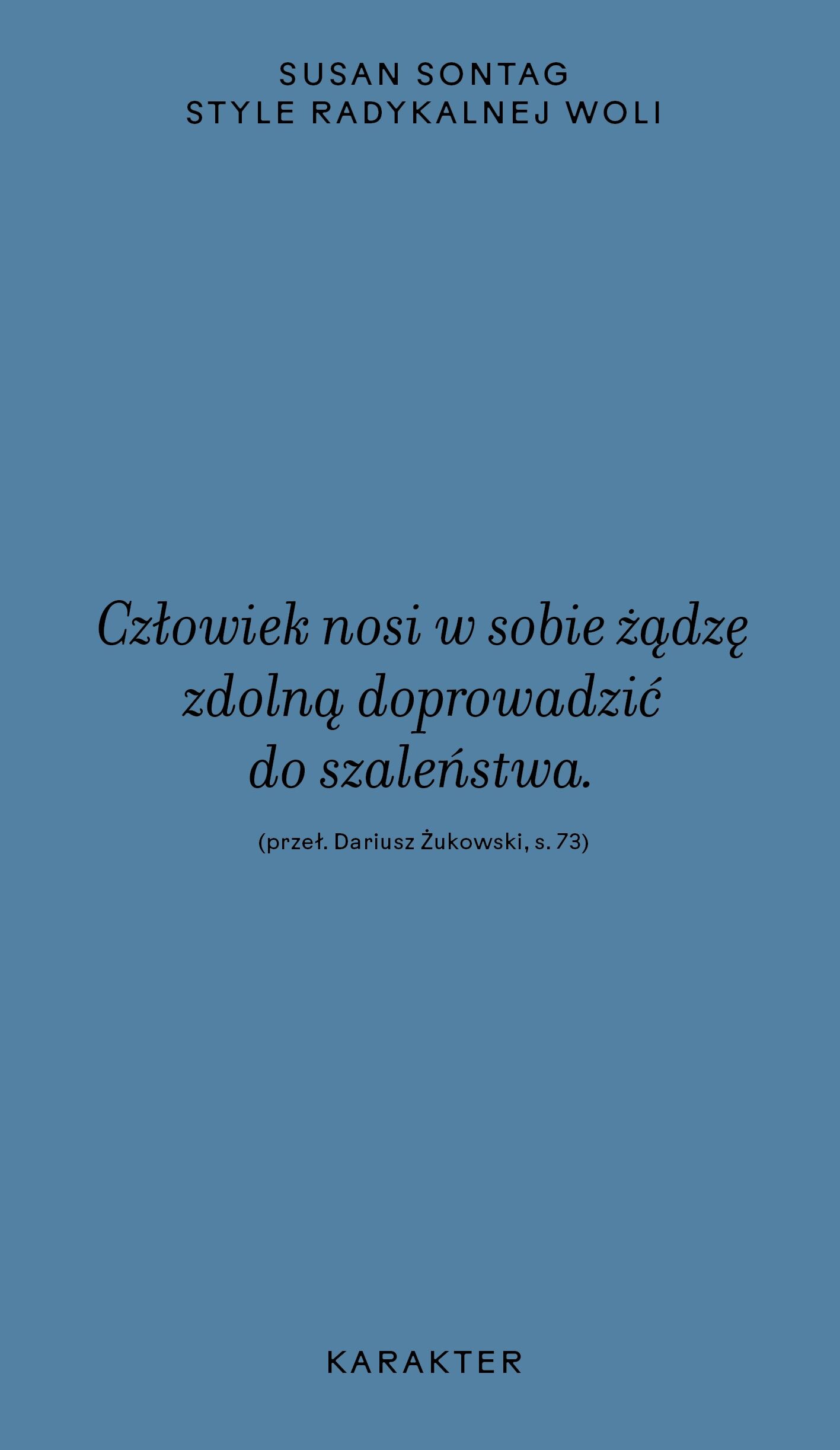 Style radykalnej woli (e-book)