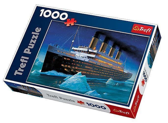 Titanic - 1000 elementów - puzzle 12+