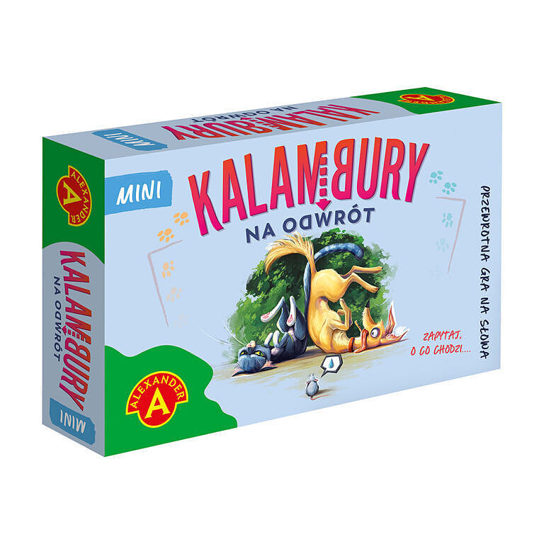 Gra kalambury na odwrót wersja mini 2537