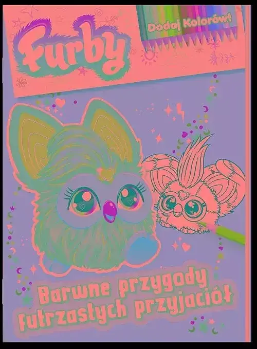 Furby. Dodaj kolorów. Barwne przygody futrzastych przyjaciół