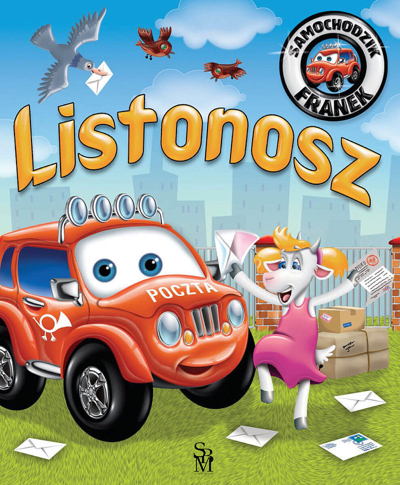 Listonosz. Samochodzik franek