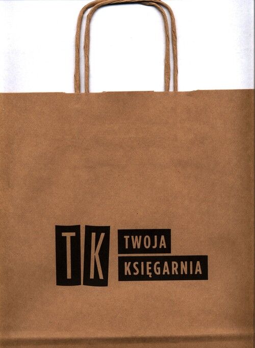 Torba papierowa szara Twoja Księgarnia