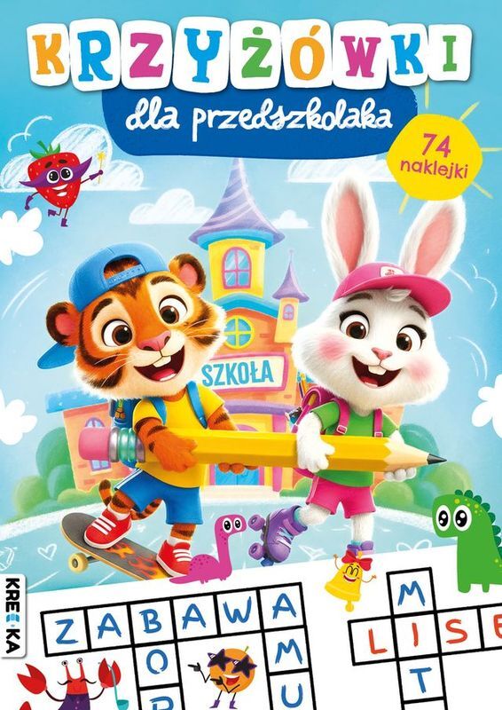 Krzyżówki dla przedszkolaka