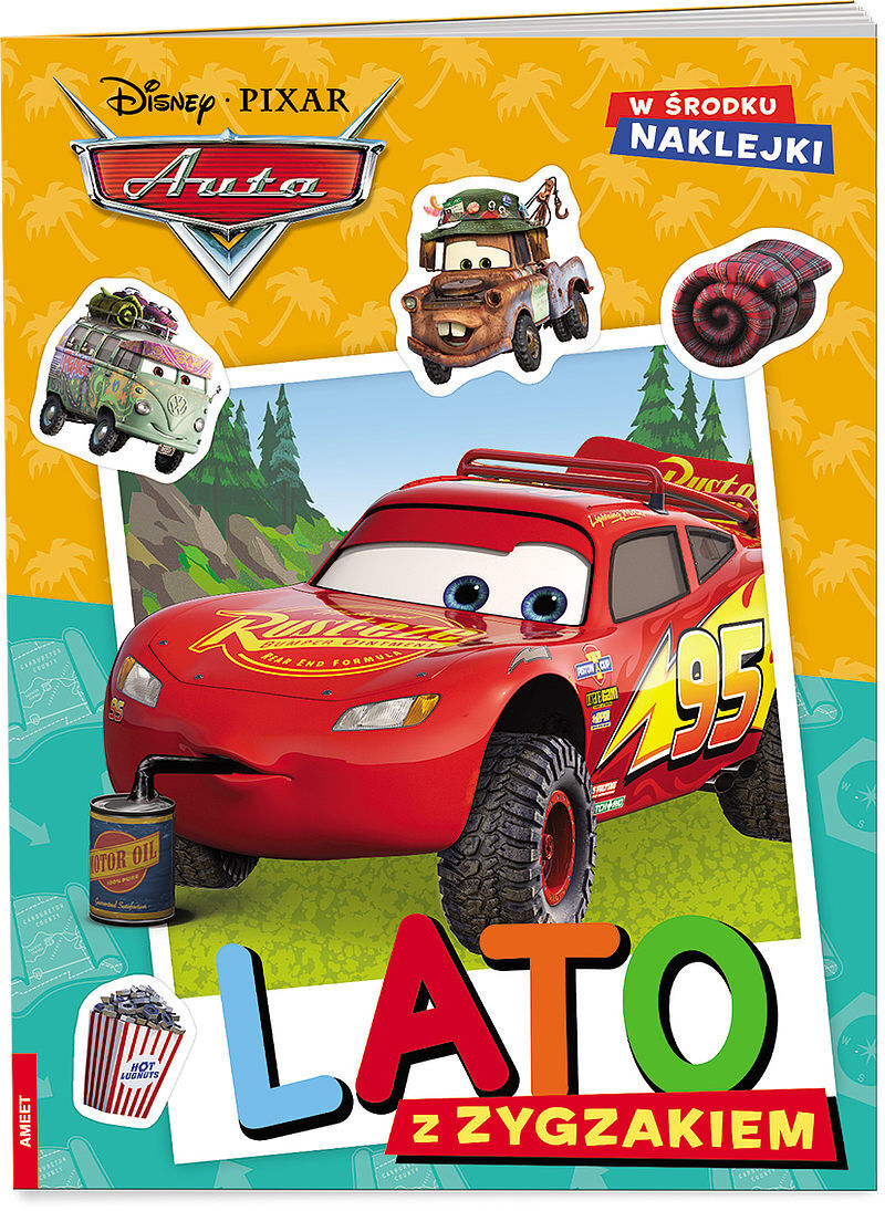 Disney pixar auta lato z zygzakiem olat-9101
