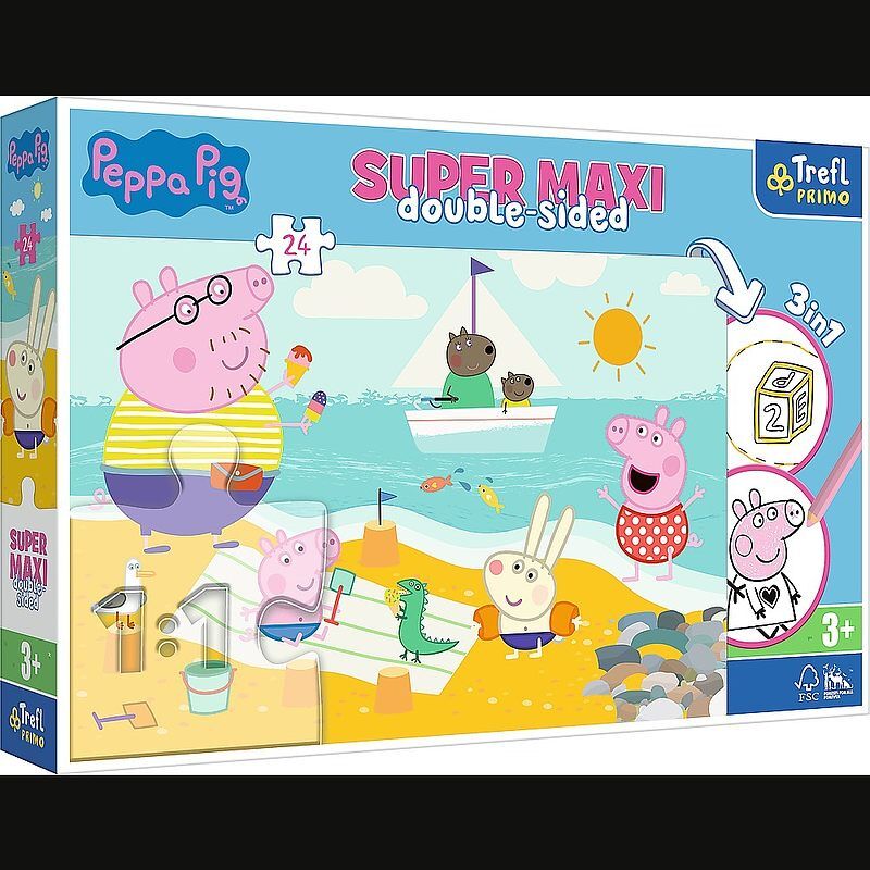 Puzzle 24 super maxi radosne koty 41010