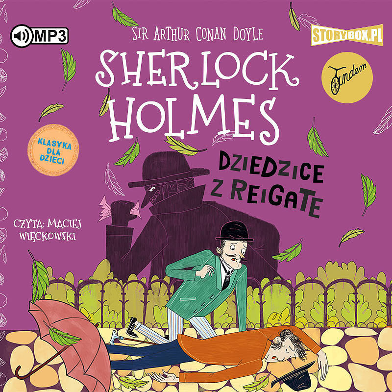 Cd mp3 dziedzice z reigate. Sherlock holmes. Tom 6