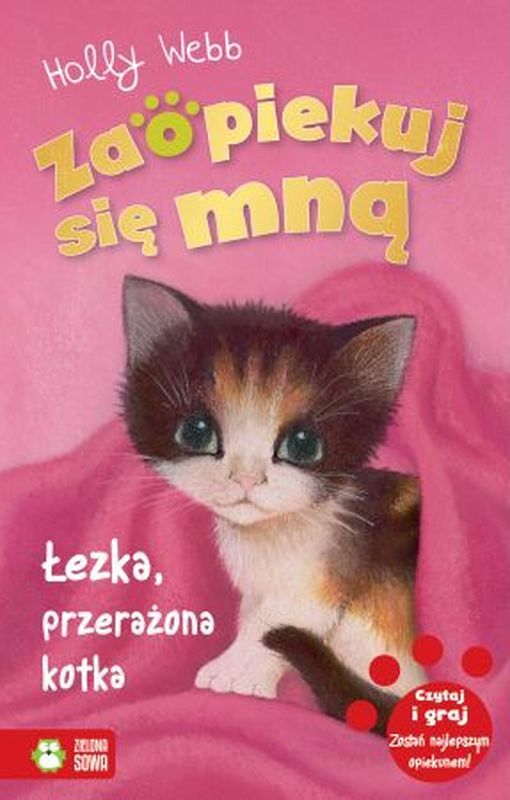 Łezka przerażona kotka. Zaopiekuj się mną