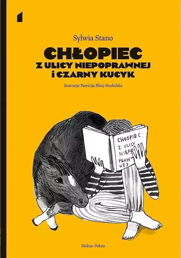 Chłopiec z ulicy niepoprawnej i czarny kucyk