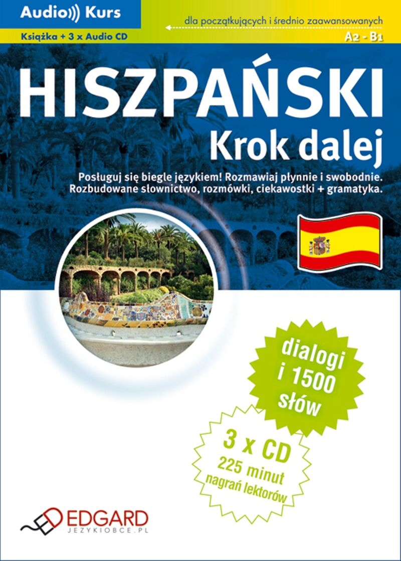 Hiszpański - Krok po kroku (CD w komplecie)