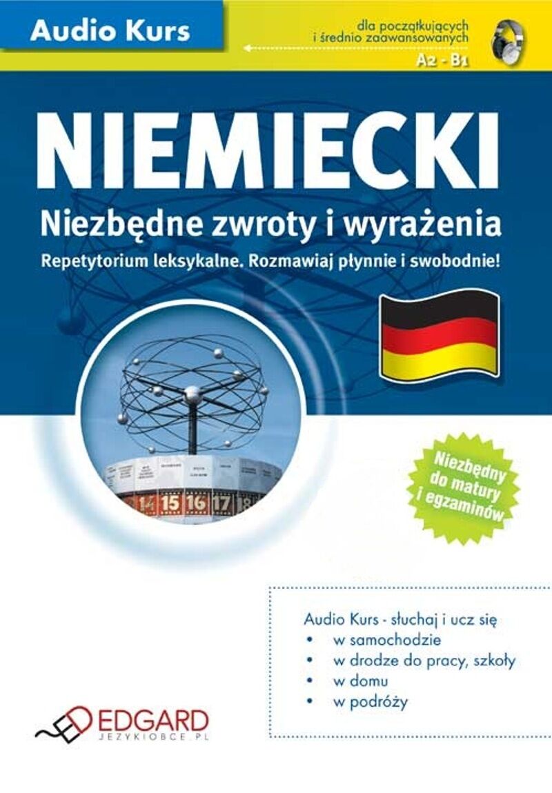 Niemiecki - Niezbędne zwroty i wyrażenia (audiobook MP3)