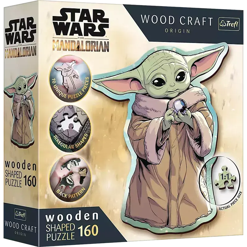 Puzzle drewniane Star Wars Grogu 160
