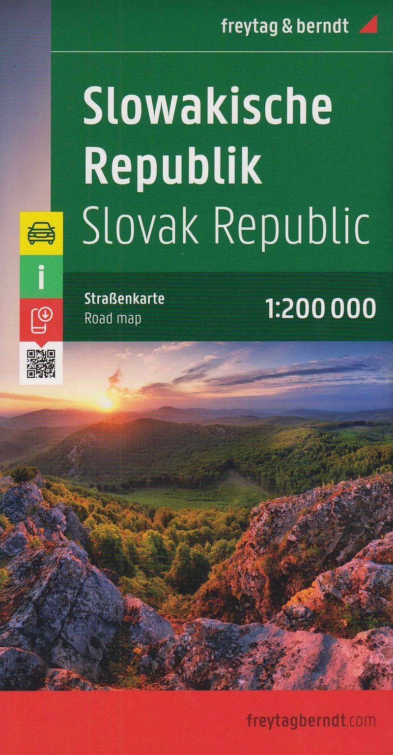 Mapa słowacja 1:200 000 fb