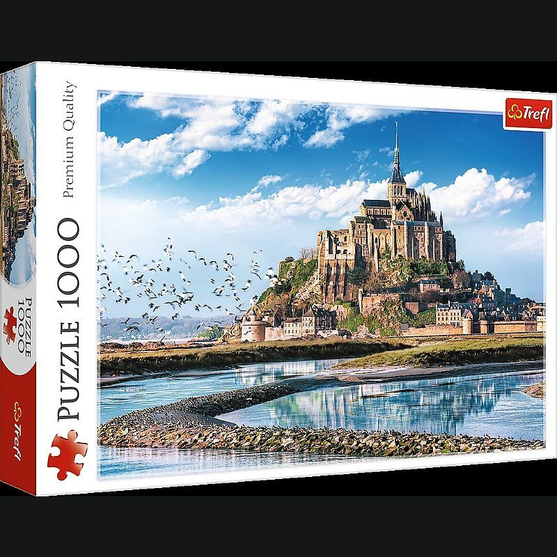 Puzzle 1000 Mont Saint-Michel Francja