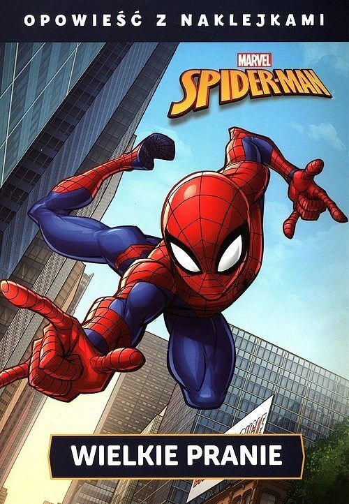 Opowieść z naklejkami. Wielkie pranie. Marvel Spider-Man