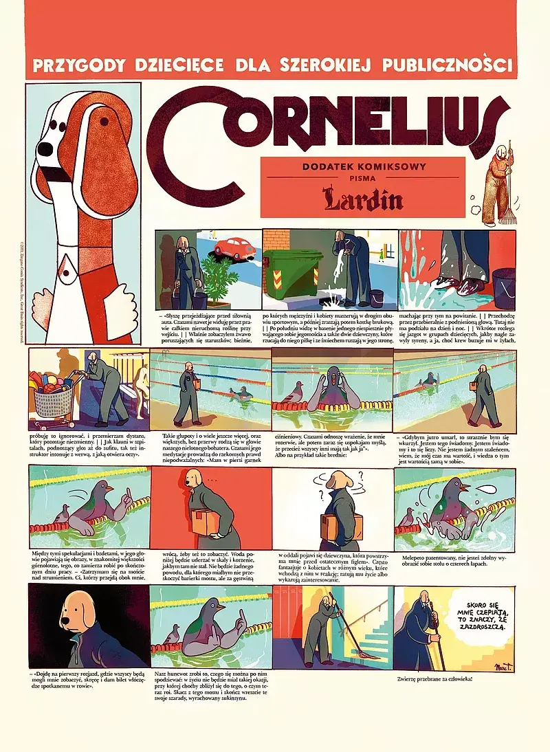 Życie wesołe smutnego psa Corneliusa