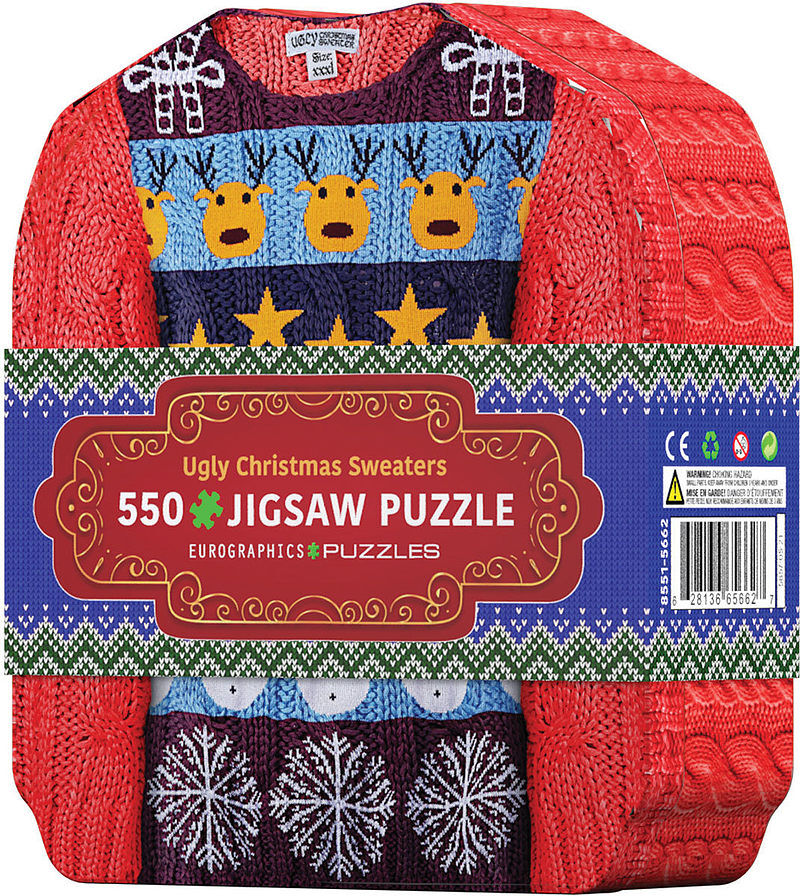 Puzzle 550 tin ugly christmas sweaters 8551-5662